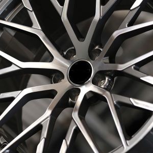 Titanium/machine face 24'' Forged wheels for Mercedes G-Class