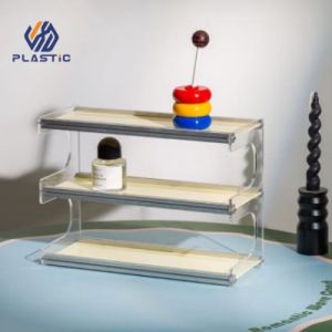 Customized Design Polishing Acrylic Stand Acrylic Display Shelf Easy Maintenance