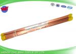 Precision EDM Copper Tube With Double Hole 0.8 X 400 For EDM Drilling Machine