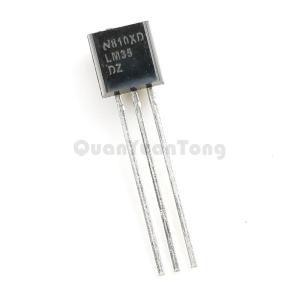 Cheap LM35 Temperature Sensor Analog Output Board Mount Temperature Sensor 4V 30V Precision Centigrade TO-92 LM35DZ Capacitance Sensor for sale