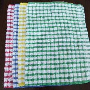 Cheap Absorbent Anti - Bacterial  Kitchen Tea Towels 30g With Soft Touch Surface for sale