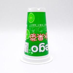 Biodegradable 300ml Plastic Yogurt Cup Single Serve 9.16g
