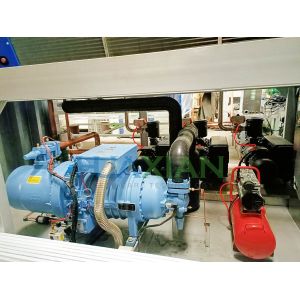 Large Size Sliding Door Cooling Refrigerator Machine, Global Vegetable and Fruit