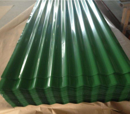 PPGL Color Coated Galvanized Corrugated Steel Panels AZ120 S320GD 0.75mm