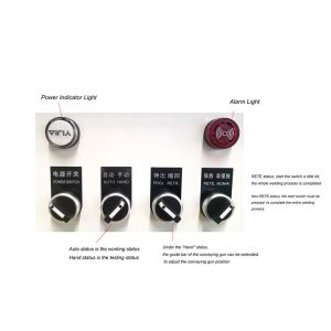 PLC Automatic Nut Feeder Machine With 260mm Bowl ISO Approved