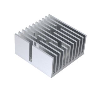 China Customized Color Extruded Aluminum Heatsink CNC Machining Milling Turning Blending on sale