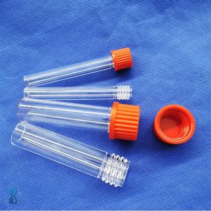Factory Custom Transparent Threaded Quartz Pipe High Temperature Resistant
