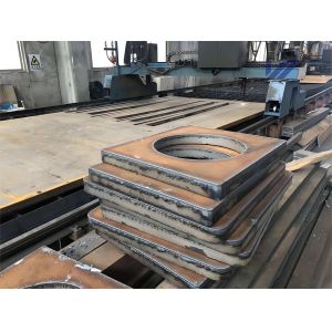 S235JR S355jr Customized Steel Plate Cutting CNC Machining Service