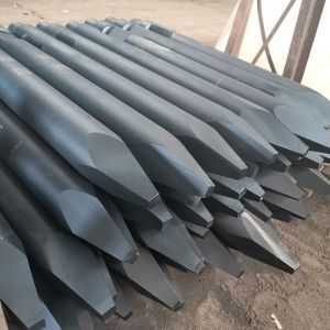 Excavator Hydraulic Breaker Chisel Tool Blunt Wedge Type 68mm 135mm 140mm