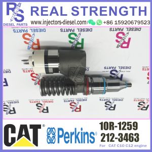 10R-1258 10R-1259 common rail excavator fuel injector for CAT C10 C12 engine