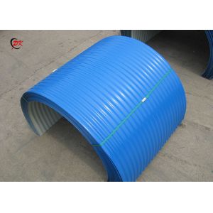 Easy Maintenance Conveyor Belt Hood Conveyor Fixed Type Carbon Steel Covers