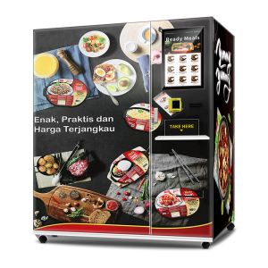 Ready Meals Dumplings Breads Hamburgers Frozen Food Vending Machine with Short