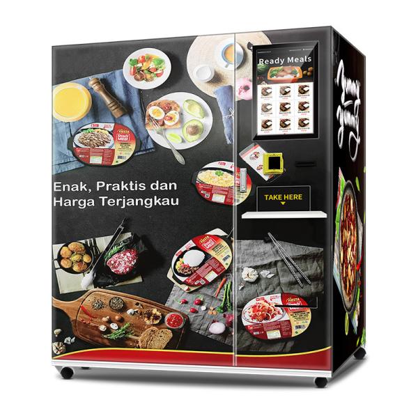 Ready Meals Dumplings Breads Hamburgers Frozen Food Vending Machine with Short
