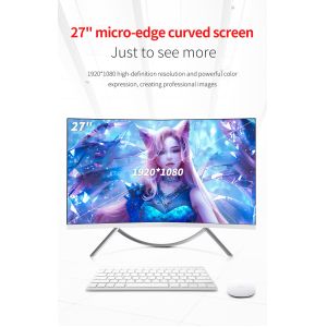 LED Backlight I5 4300M 27 Inch AIO PC 3D Designer