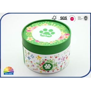 CMYK Printed Gift Packaging Tube Customized Size Kraft Paper Core