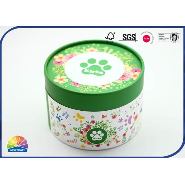 Quality CMYK Printed Gift Packaging Tube Customized Size Kraft Paper Core wholesale