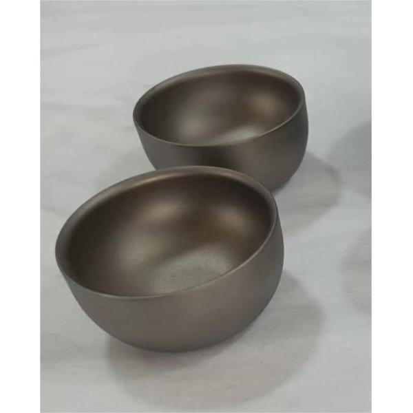 50ml Titanium Tea / Coffee Cup Ultralight Double Wall For Outdoor Backpacking Hiking Picnic