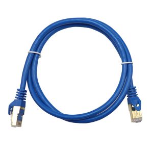 26AWG 48Gbps Cat8 BLUE Oxygen Free Copper Ethernet Cable Network Cable 40Gbps