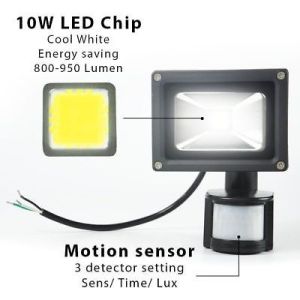 Motion Sensor IP65 Outdoor LED Flood Light 10W 20W 30W 50W With CE ROHS