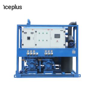 Big Daily Capacity Tube Ice Making Machine Round Ice Shape 29mm To 32mm Diameter