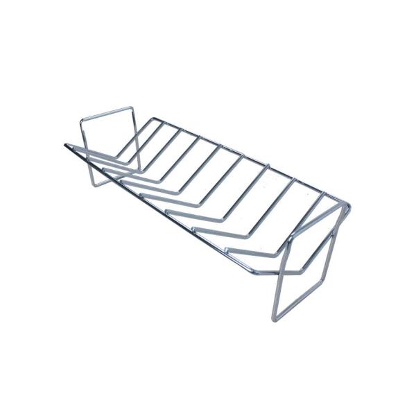 Quality 42x18x12cm Kamado Grill Accessories Stainless Rib Rack For Smoking And Grilling wholesale