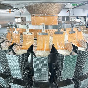 Automatic Vertical Weighing Filling Pouch Bag Snack Coffee Bean Cereal Dog Food