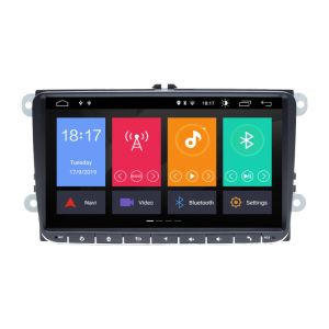 Android 11 Double Din Car Stereo With Navigation For Jeta Touran Skoda Octavia