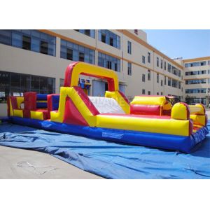 11 Meter Challenge Interactive Inflatable Outdoor Games Triple Stitched