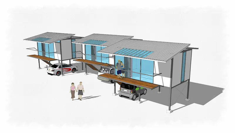 Large Prefabricated Steel Structure Warehouse Construction Building Light Steel Structure House