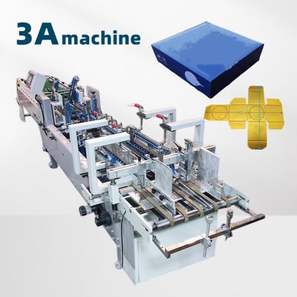 High Speed Folder Gluer Machine for Paper Material and Box Unfolded Widest Paper