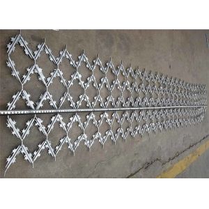 Custom Hot Dipped Galvanized Welded Barbed Wire Mesh Protection Fence Panel