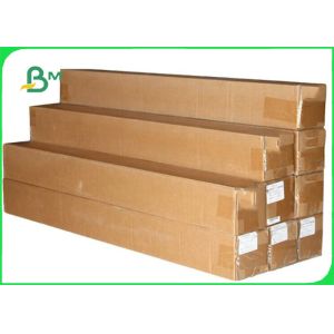 Large Format 120g Eco Solvent Adhesive Paper Roll For Posters 50" & 60'' x 50m