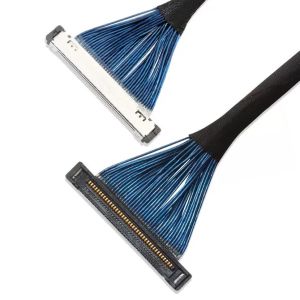 China 0.4mm Micro Coaxial Cable Edp 40 Pin 20373 2182 20374 20380 lvds cable on sale