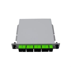 1X8 SC APC LGX Fiber Optic PLC Splitter FTTH Optical Splitter Terminal Box