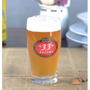 China 330ml 11oz Imperial Beer Glass , refrigerator safe Craft Beer Glassware on sale