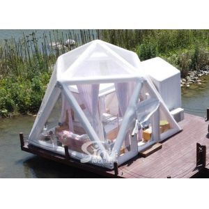 Starry Night Airtight Polygon Camping Tent Inflatable Bubble Hotel Dispense With