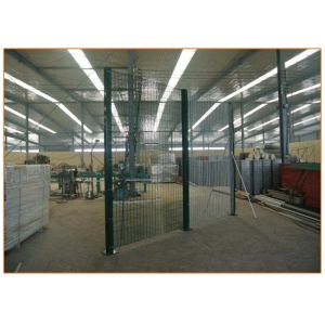 3D Green Pvc Coated Welded 358 Security Wire Mesh Fence