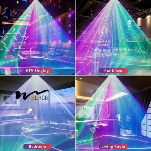 500mw Disco Laser Light Indoor Work Light IP33 Dj Laser Light Projector
