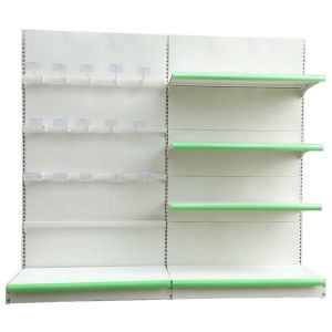 Light duty gondola pharmacy shelf for display rack