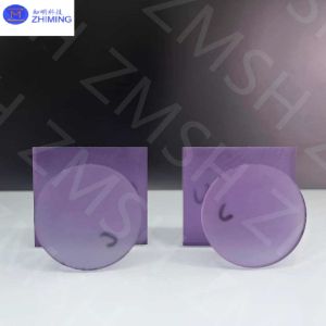 Violet Purple Sapphrie Raw Gemstone Synthetic Sapphire Gemstone Man-Made Colored