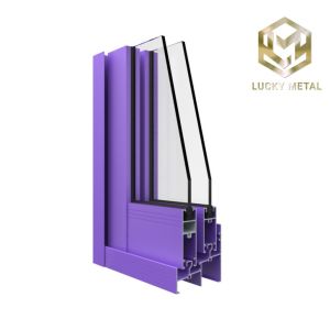 Aluminum Profile Doors And Windows Sound Insulation And Heat Insulation CNC