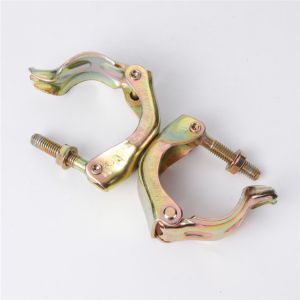 Electric Galvanized Swivel Scaffold Clips , EN74B Scaffolding Clamp Swivel