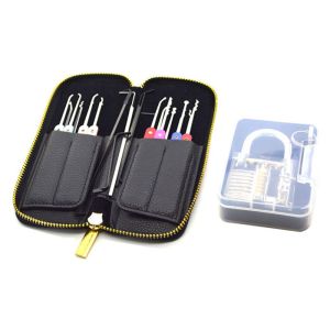 Buy cheap Combination Practice Padlock Set Stainless Steel 22pcs Auto Lock Pick Kit Set from wholesalers