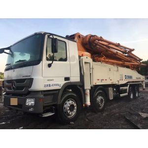 Cheap Hydraulic Machining Process Zoomlion 52m Used Concrete Truck Pump for High Productivity for sale