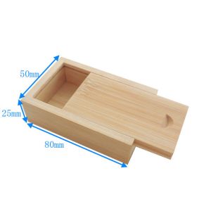 Custom Mini wooden gift box wooden soap box for gift packing Bamboo case for USB