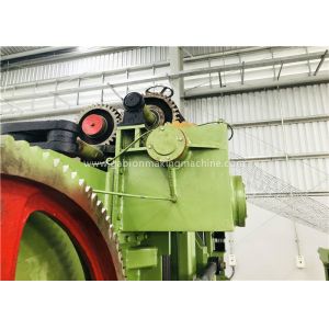 Heavy Reverse Twisted Hexagonal Wire Mesh Machine / Gabion Making Machine