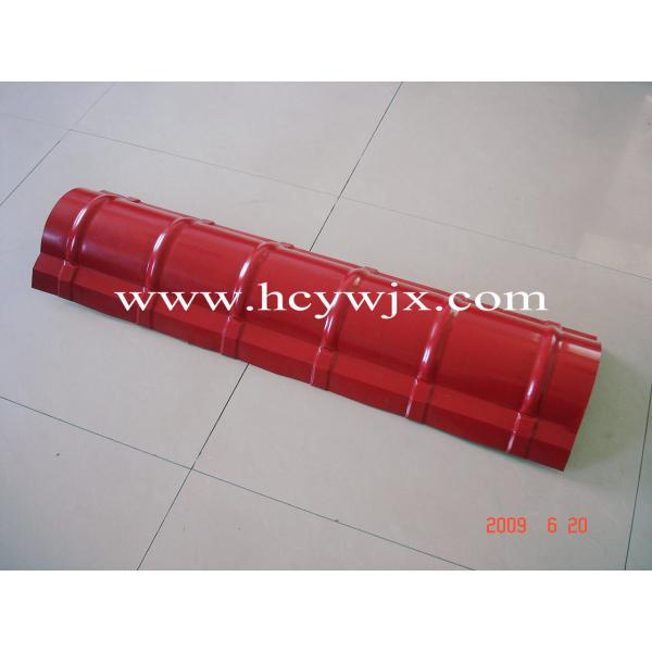 Quality Steel Plate Make Ridge Cap tile Machine Ridge Cap Cold Roll forming Machine wholesale