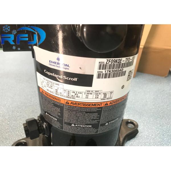 ZSI21KQE R404a Copeland 7HP Refrigeration Scroll Compressor Air Cooling Rotary Type
