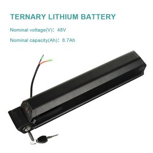 China Oem 48V Ebike Battery 8.7AH E Bike Lithium Battery 1C Discharge Current on sale