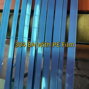 China 0.5mm 304 1.4301  BA Surface Stainless Steel Coil Strip Cold Rolled For Food Project on sale